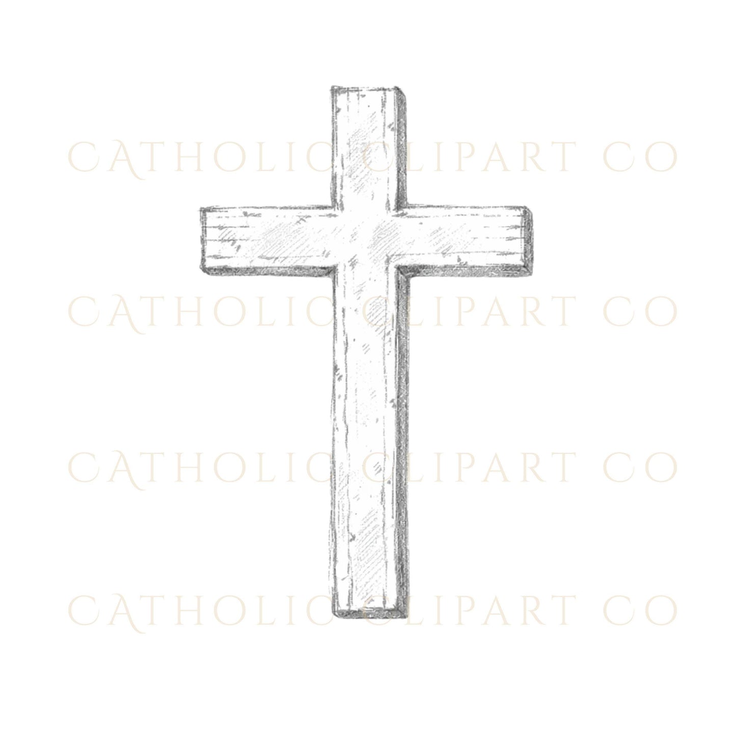 Simple cross PNG minimalist Christian cross clipart, cruz simple minimalista clipart cristiano