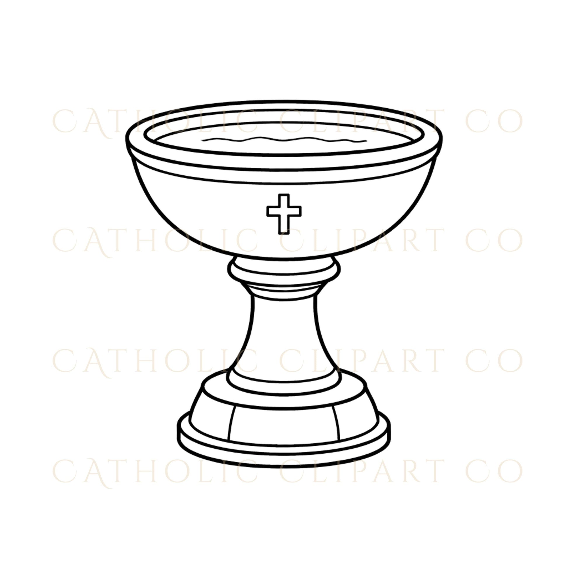 Rosary minimalist clipart PNG / rosario minimalista PNG