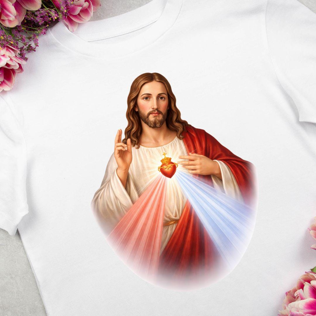 Jesus portrait clipart Catholic devotional image / Retrato de Jesús clipart imagen devocional católica