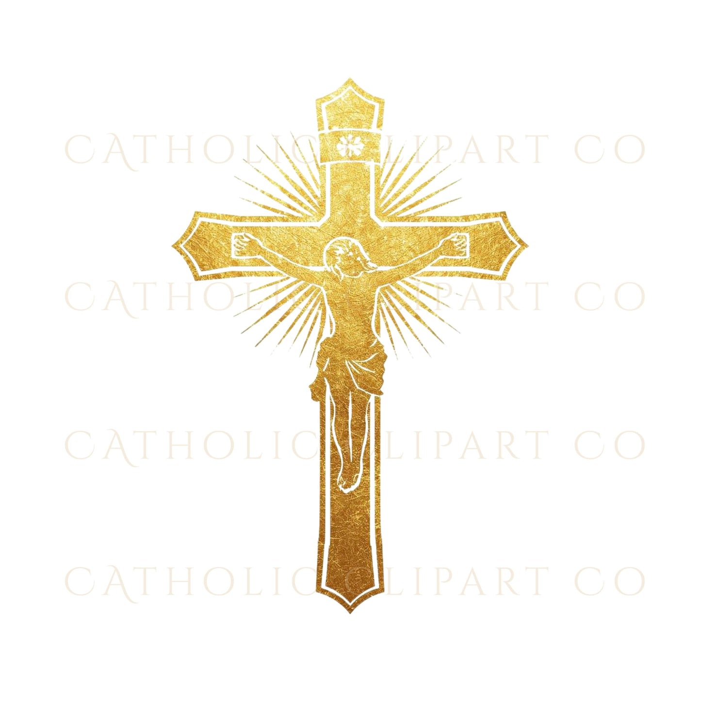Gold cross silhouettes PNG for logos, branding and faith based designs – Siluetas de cruz dorada PNG para logos y diseño religioso