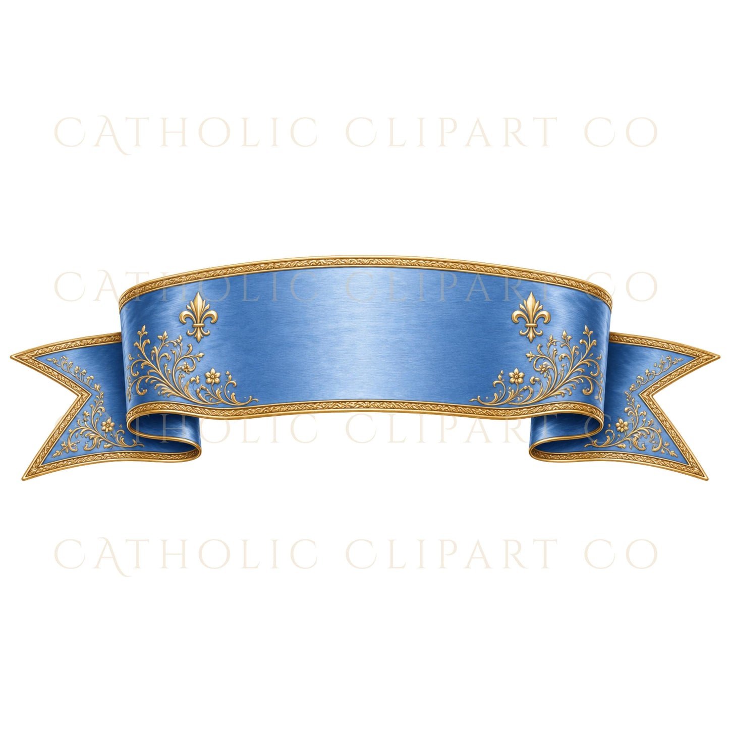 Ornate wedding ribbon clipart with floral bouquet and luxury bow design, Clipart ornamental de listón para boda con flores y moño elegante