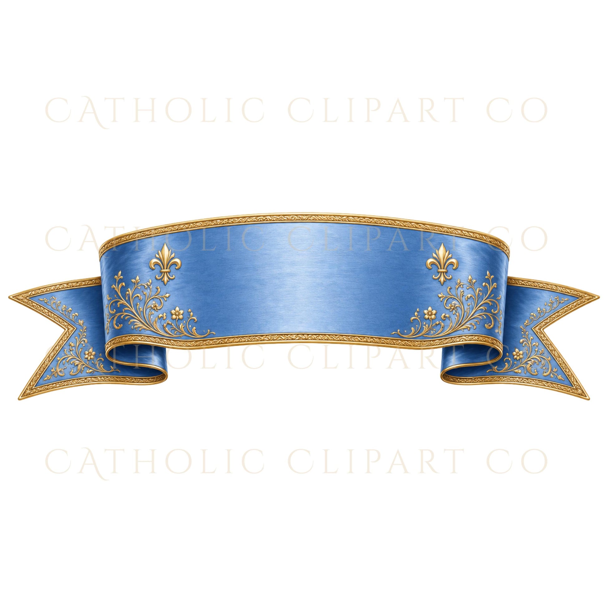 Ornate wedding ribbon clipart with floral bouquet and luxury bow design, Clipart ornamental de listón para boda con flores y moño elegante