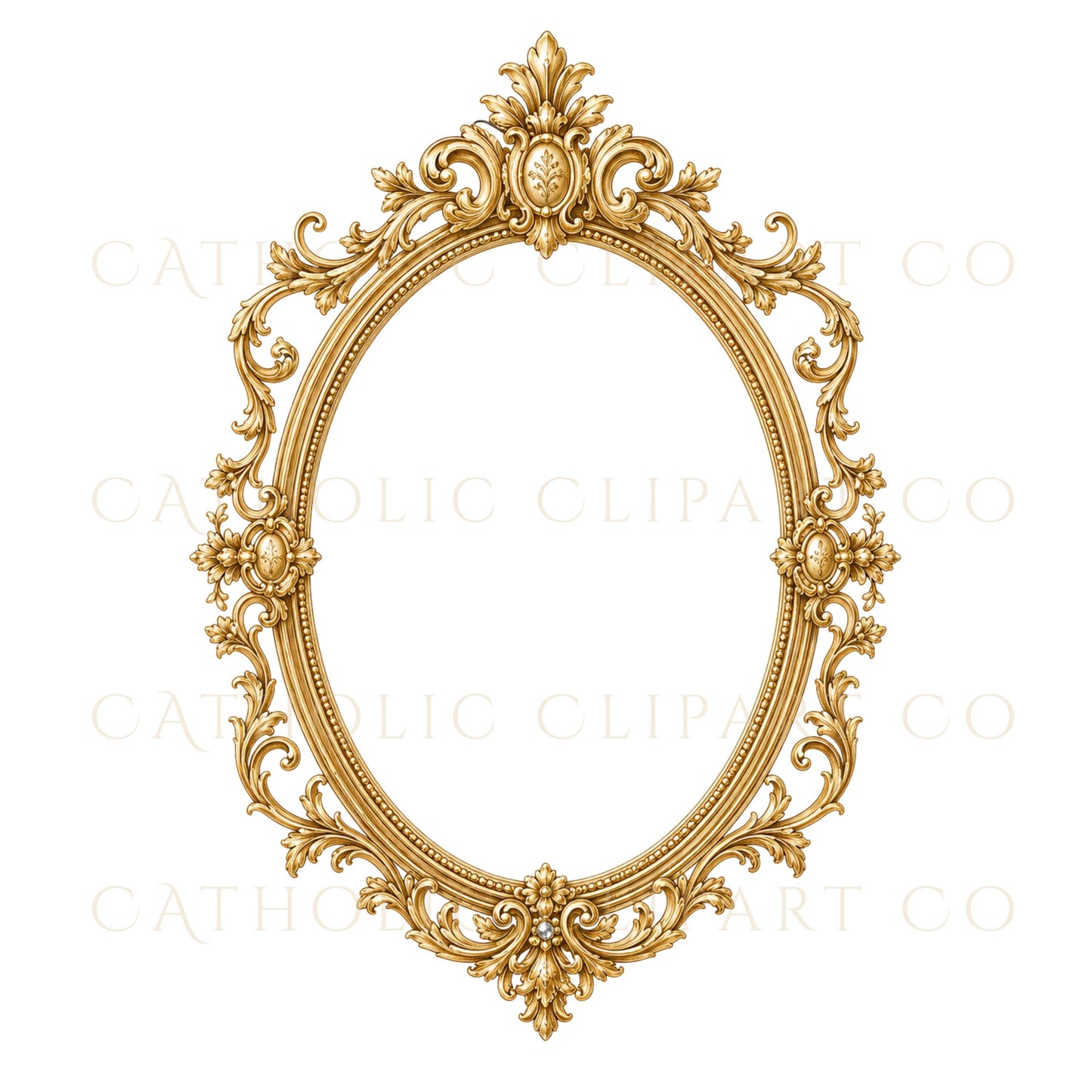 Gold decorative border clipart bundle for Canva invitations, menus, save the dates, and branding | Paquete de bordes decorativos dorados para invitaciones Canva, menús, save the date y branding