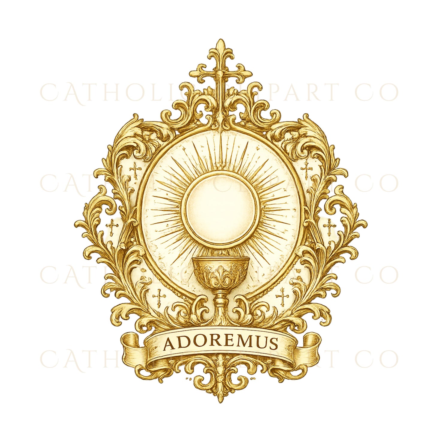 Religious clipart bundle for Catholic ministries, retreats, conferences and church events | Paquete de clipart religioso para ministerios católicos, retiros, conferencias y eventos parroquiales